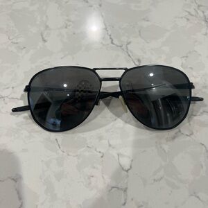 Black Aviator Sunglasses